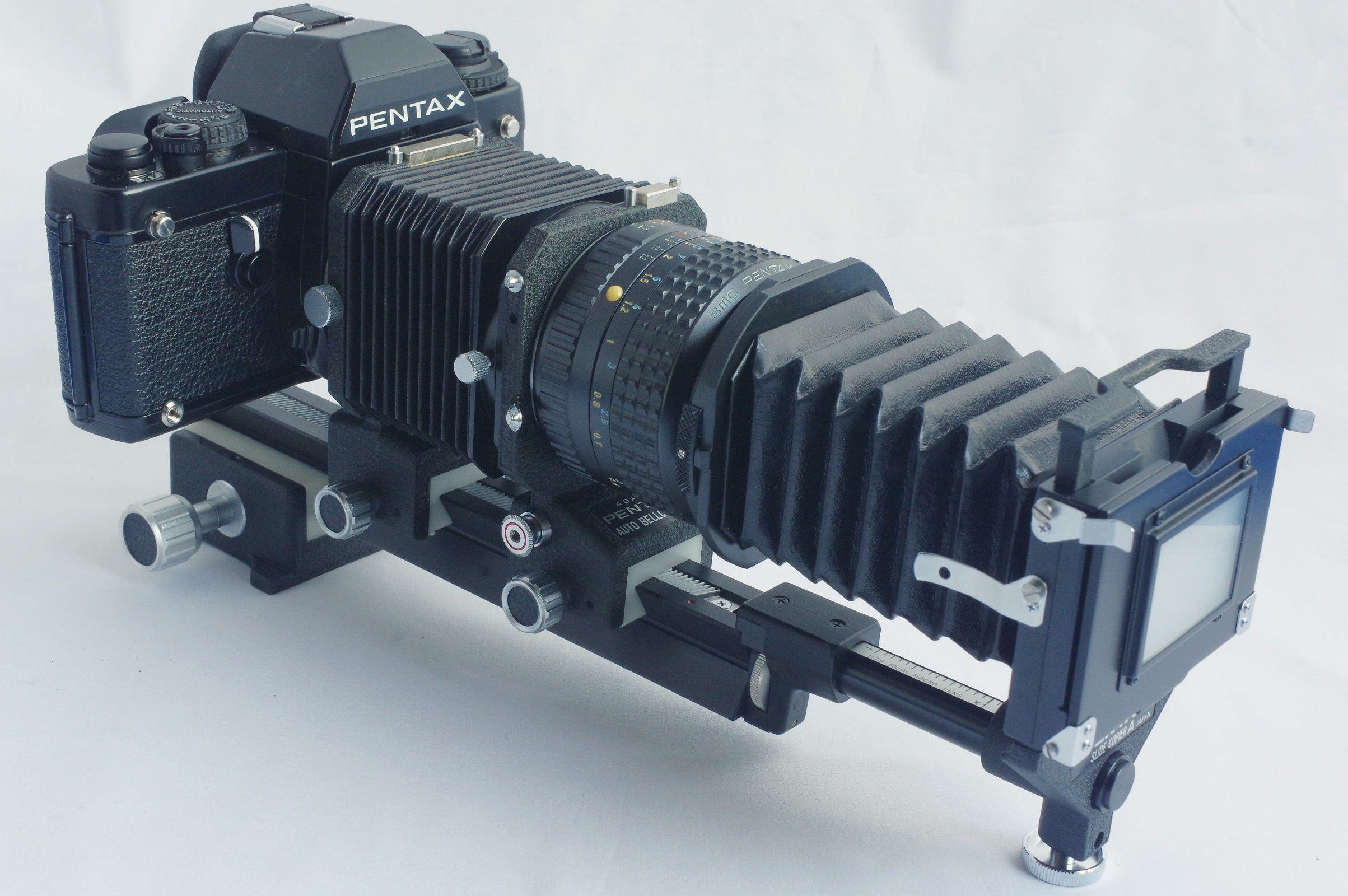 PENTAX Slide Copier A - ポジフィルムのデジタル化の切り札になるか