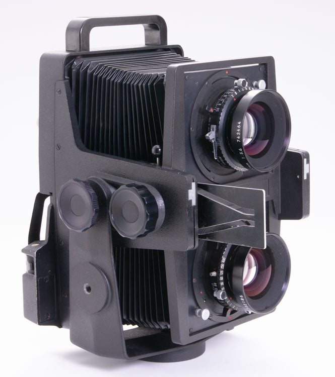 二眼レフならぬ4x5in二眼ビューカメラ | カメラ屋ケンちゃん、還暦