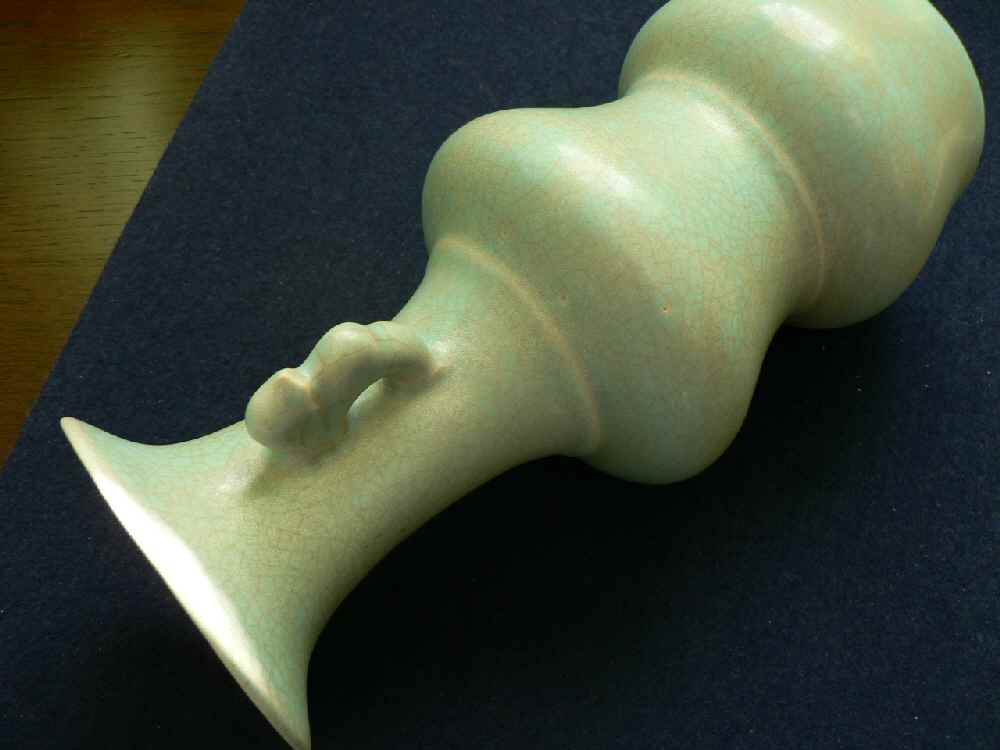 秘色青磁 龍耳瓶 越州窯 唐～五代時代 | kanjakuanのブログ