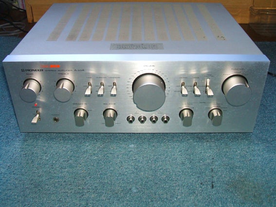 PIONEER A-004 | 古いオーディオたち と 写真