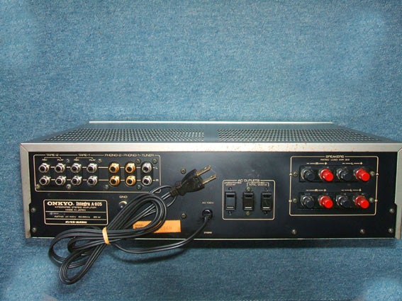 ONKYO Integra A-805 | 古いオーディオたち と 写真