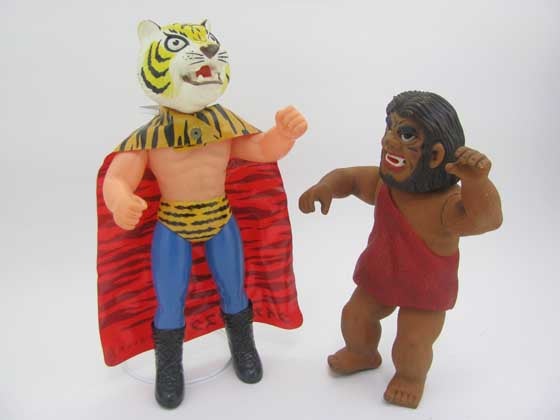 獣人ゴリラマンvsタイガーマスク（スタンダード、ミドル、ミニサイズ