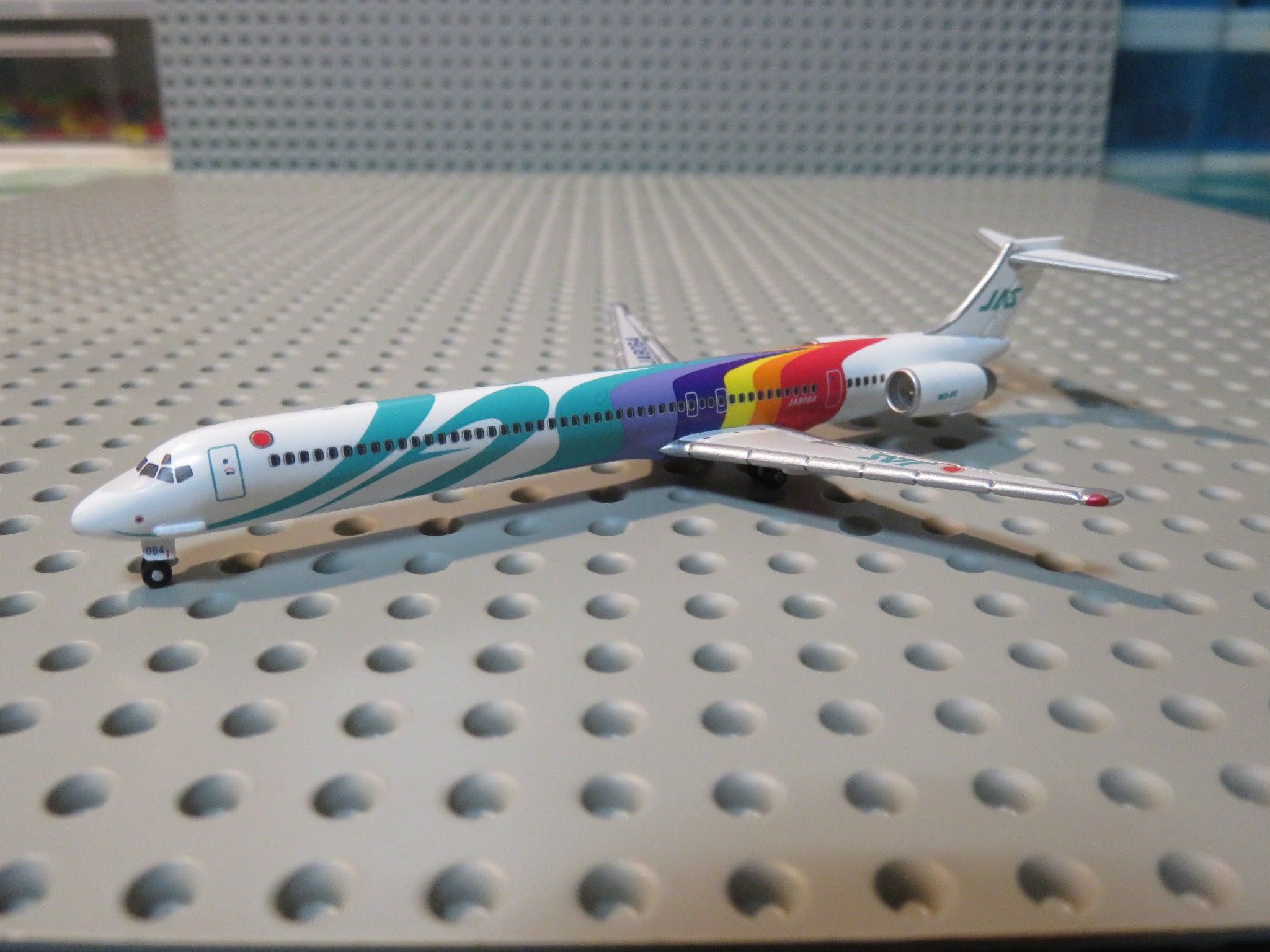 JAL旅客機コレクション⑧ 〜日本エアシステムMD-90〜 | New レゴシティ