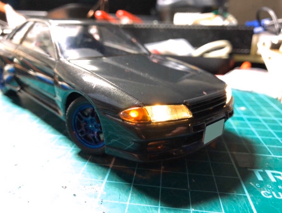 タミヤ 1/24 GT-R ニスモ R32 GTR LED電飾③ | IT-Modelerのブログ