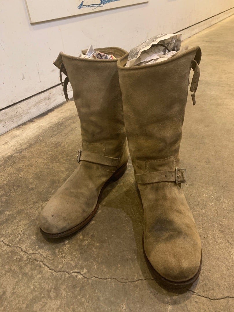 ☆『RUDE GALLERY Black Rebel』スエードエンジニアブーツ | イナズマ