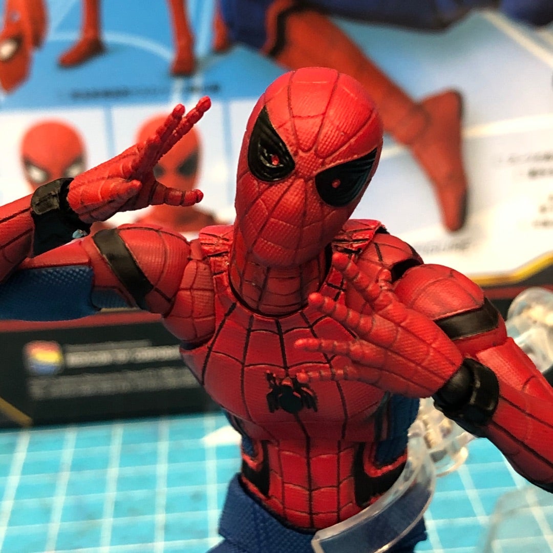 トムホと遊ぼ -MAFEX スパイダーマン：ホーム・カミング Ver.1.5