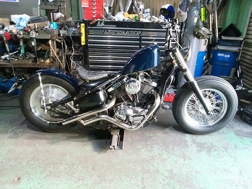 ワンオフタンク製作とハンドル交換 | mcs-barnのブログ