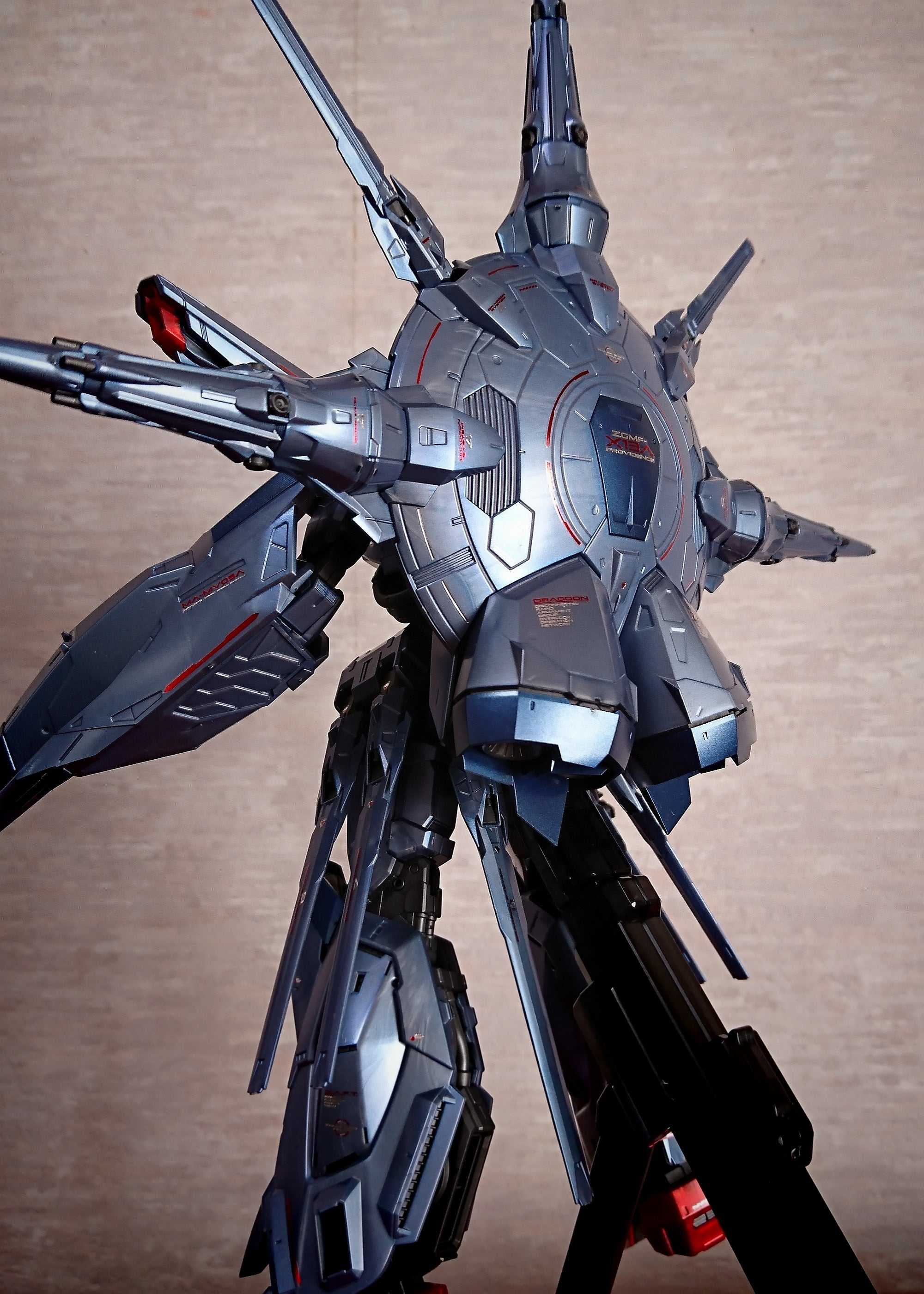 MG 1/100プロヴィデンスガンダム【スペシャルコーティング】完成