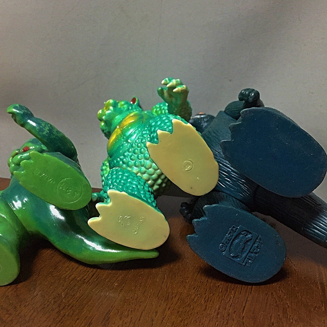 マルサン〜ひよこマーク〜ブルマァク ミニラ・ガバラ・ゴジラ オール