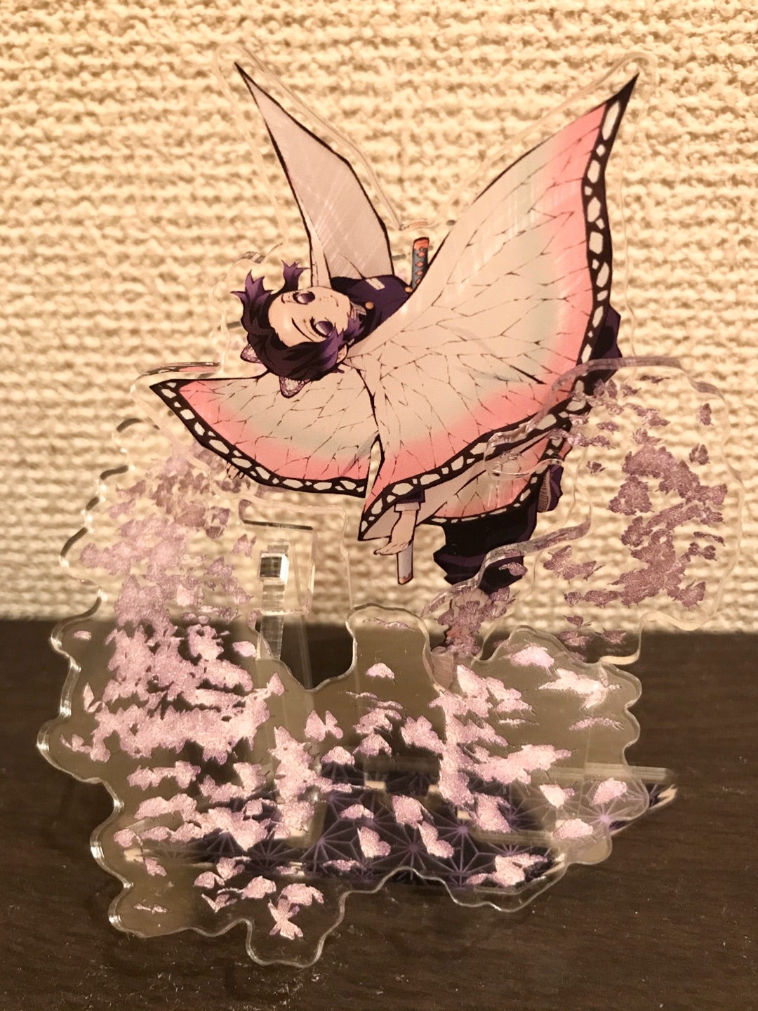 鬼滅の刃】義勇＆しのぶ ポップアップアクリルマスコット＆簡単な