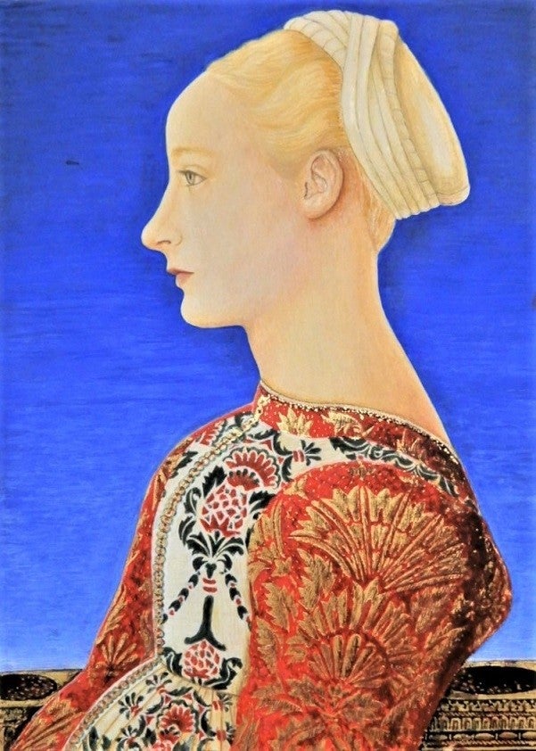 初めて描いたテンペラ画 | 女医の趣味の覚書