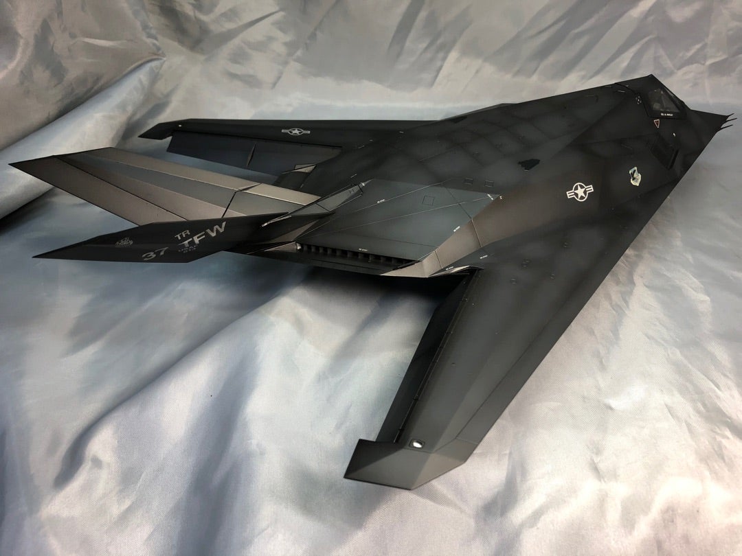 タミヤ 1/48 ロッキード F-117A ナイトホーク 完成 | hobby-hobby