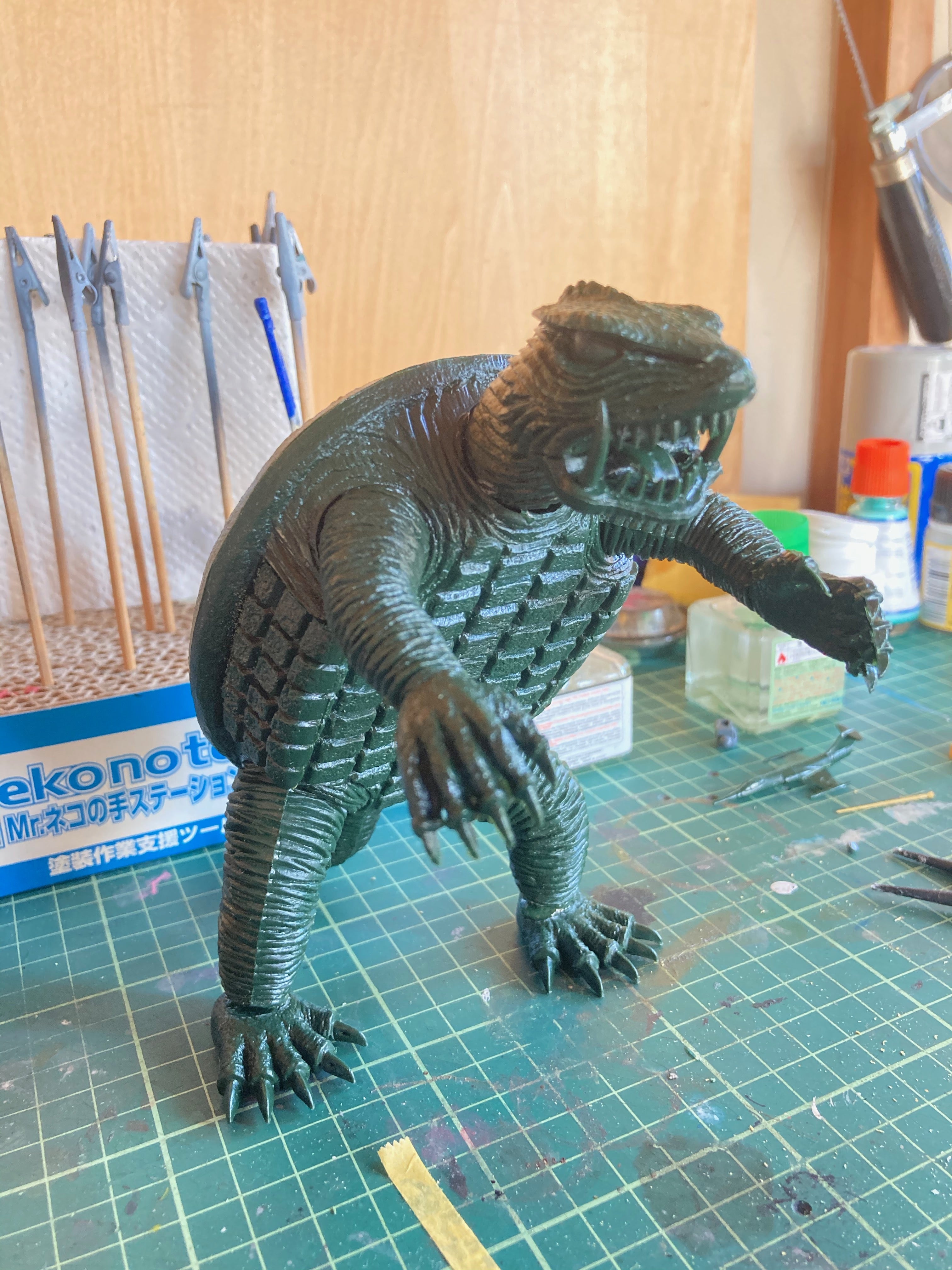 The特撮コレクション「大怪獣ガメラ」／バンダイのプラモデル | 恐怖の