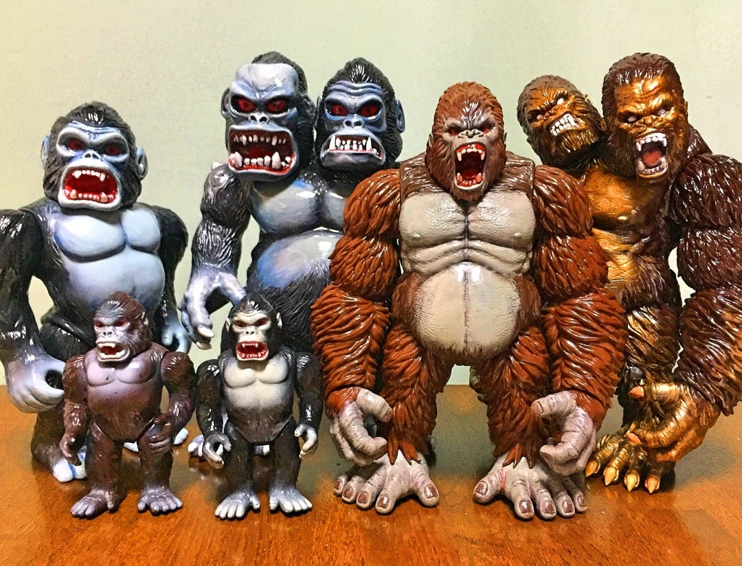 ゴリラ獣のルーツはキングゴリラ獣だった？ | 怪獣玩具とカタナと