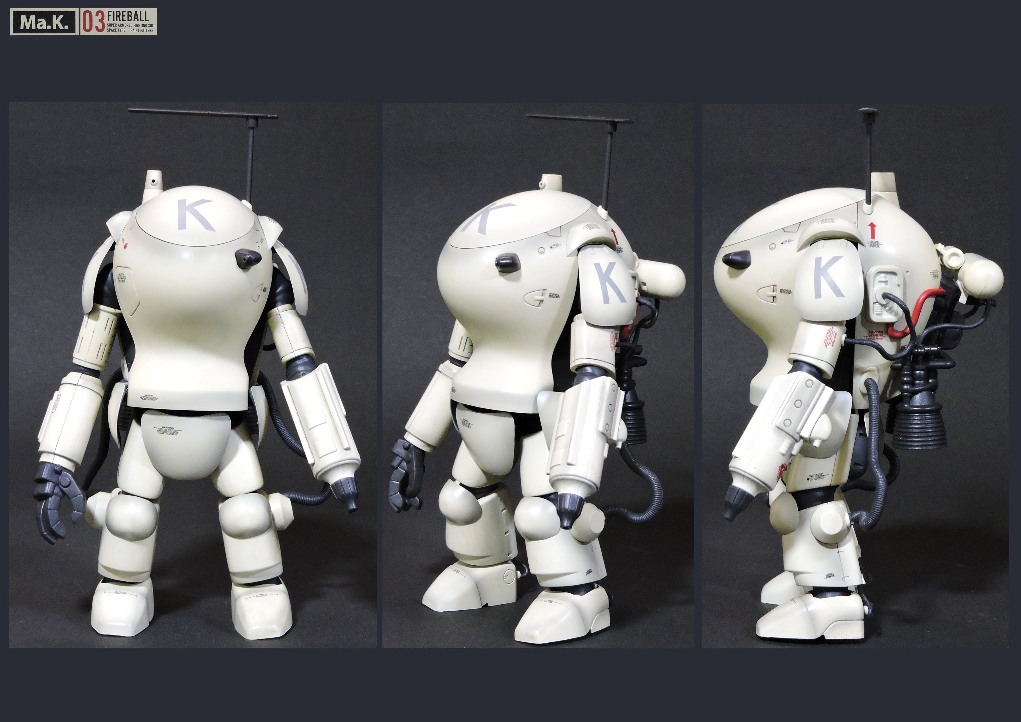 千値練 Ma.K. S.A.F.S. 宇宙タイプファイアボール 03BASIC PAINT