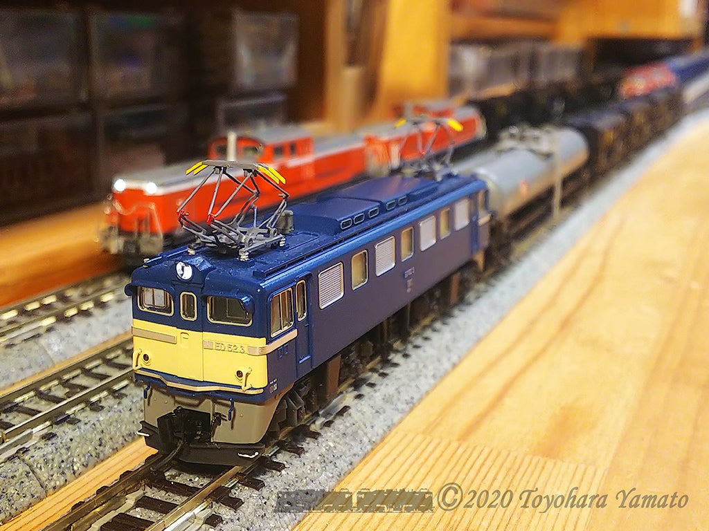 Nゲージ ED62飯田線貨物～重連運転 | 重単5175 ～鉄道模型と鉄道写真
