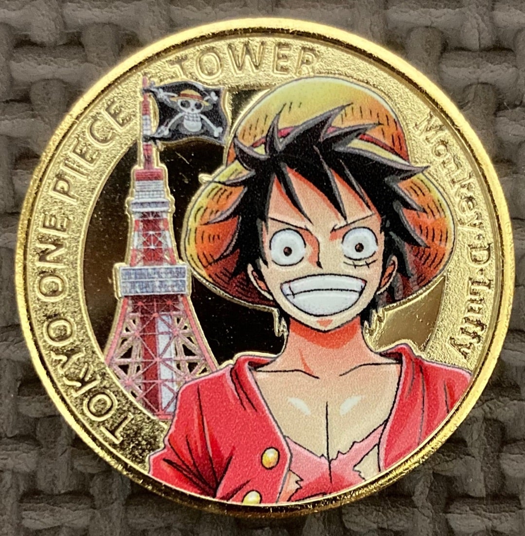 ワンピースタワーの記念メダル | 山沖純の7！8！9！純！！