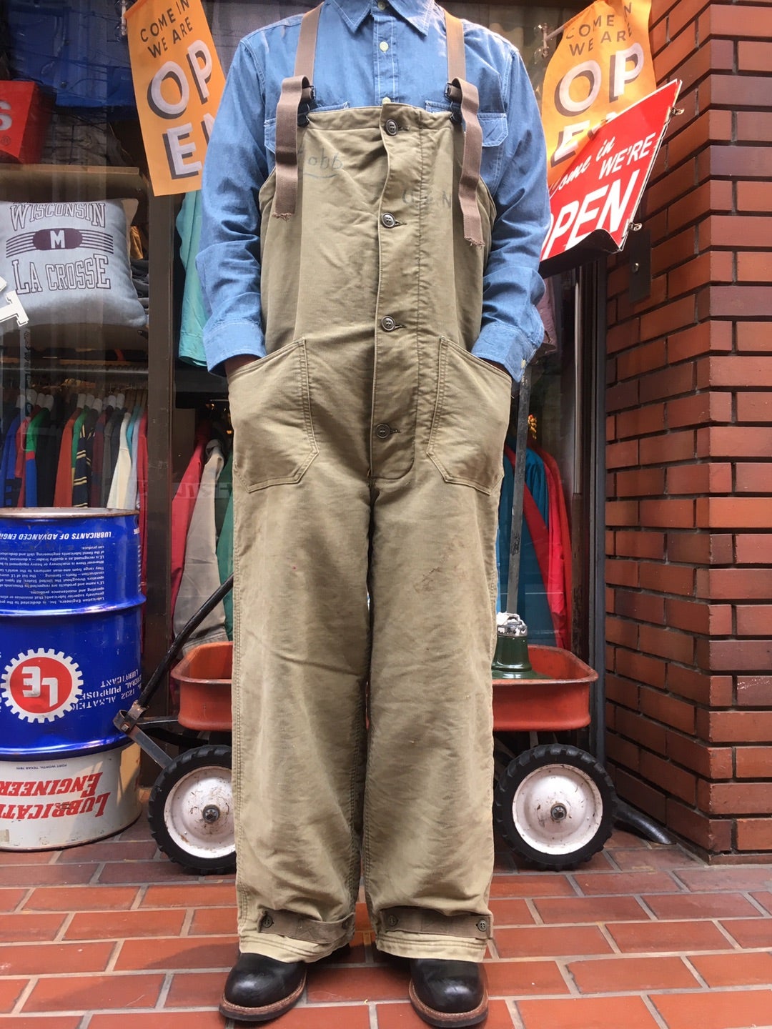 US NAVY N-1デッキパンツ紹介とかコーディネートとか | 立川 古着屋 SUNSET