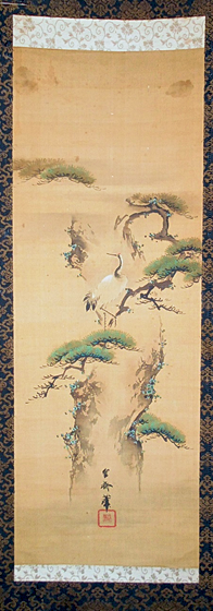 永遠の夫婦愛 掛け軸の定番 高砂図 | もさくの浮世絵はじめました。