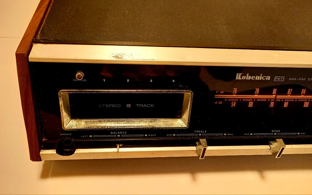 8トラック4チャンネルレシーバーアンプKOBENICAモデル4765 | 70年代の