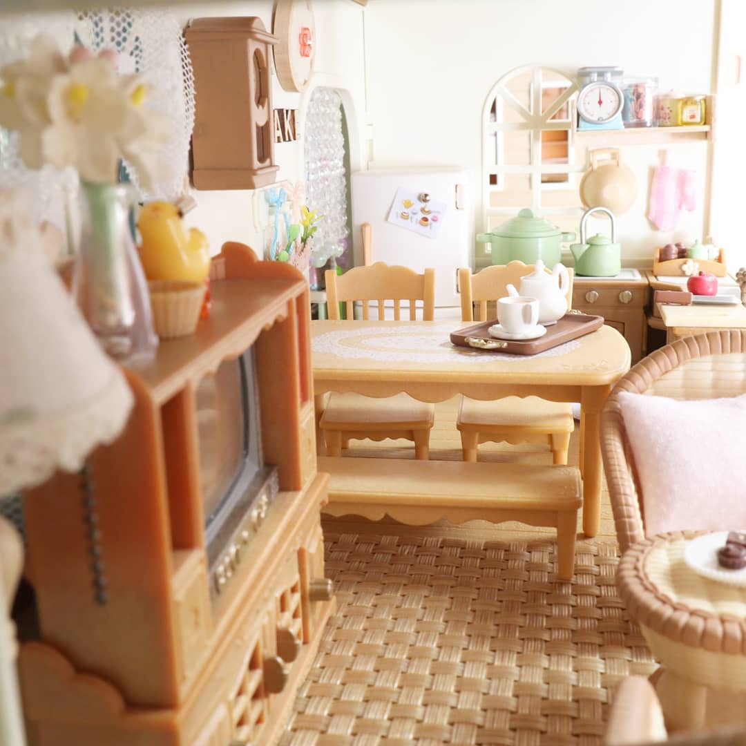 お家はおしゃれな森のキッチン | ** miniature × aqua **