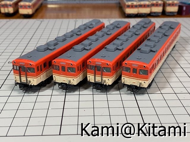 久しぶりにNゲージキハ58系を整備する（KATOスターターセット＆姫路色