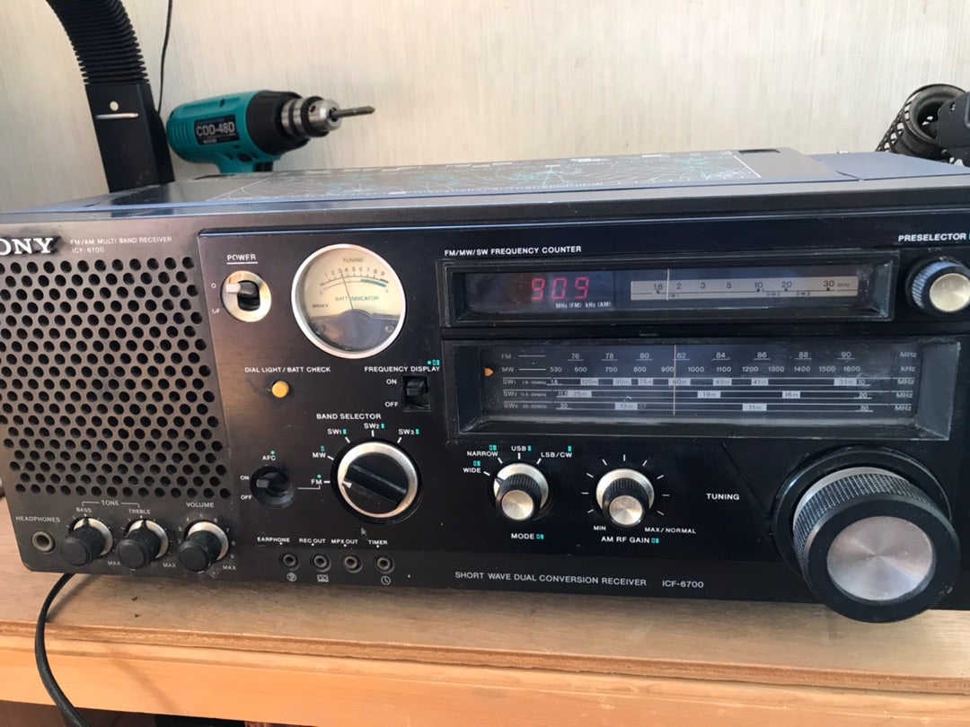 SONY ICF-6700 その1 | アマチュア無線局 ひろ局長 〜JI2OEY なごやAB36〜