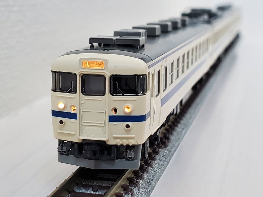 TOMIX 92311 475系九州色を仕上げます② | 鉄道模型なまけ日記