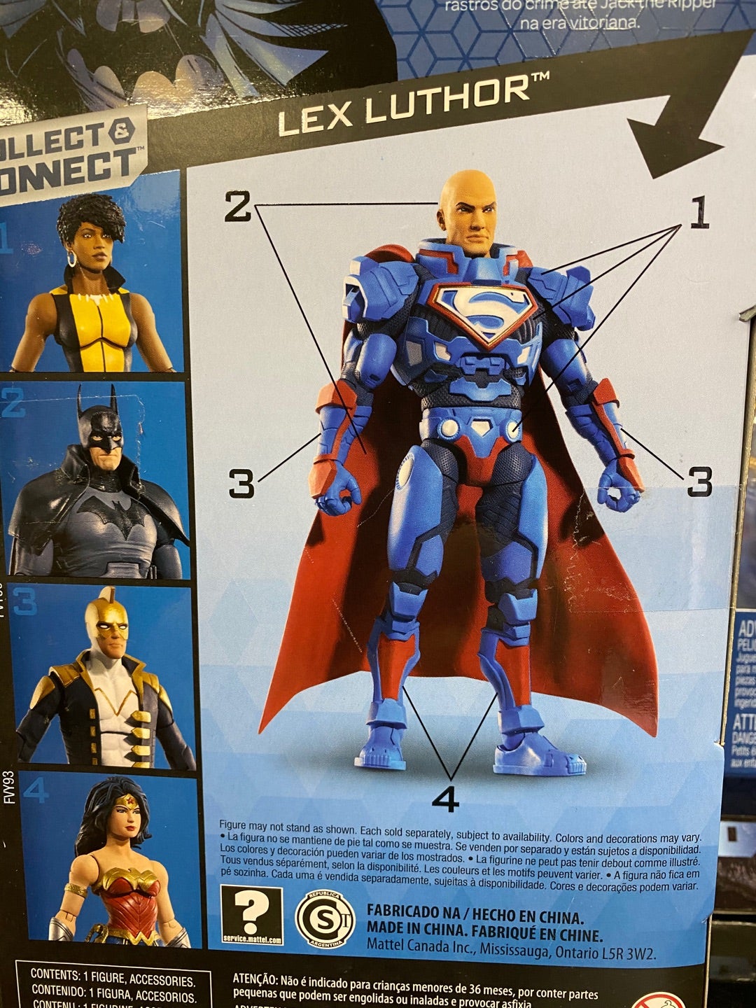 LLサイズ - MATTEL DC Multiverse レックス・ルーサー・スーパーマン