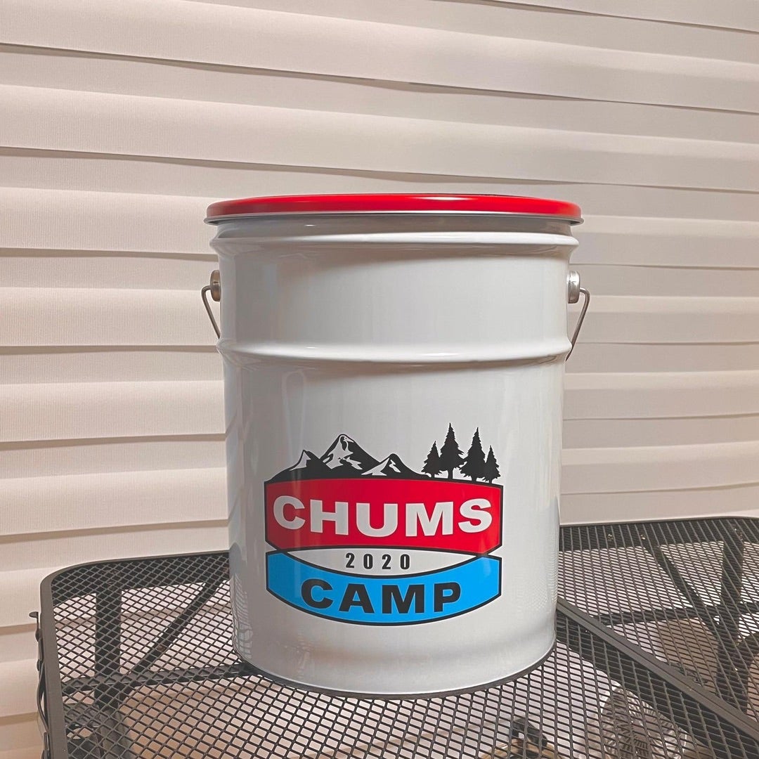 予約限定】CHUMSのCAMP2020ペール缶が届きました♪ | かずちんBlog Fun