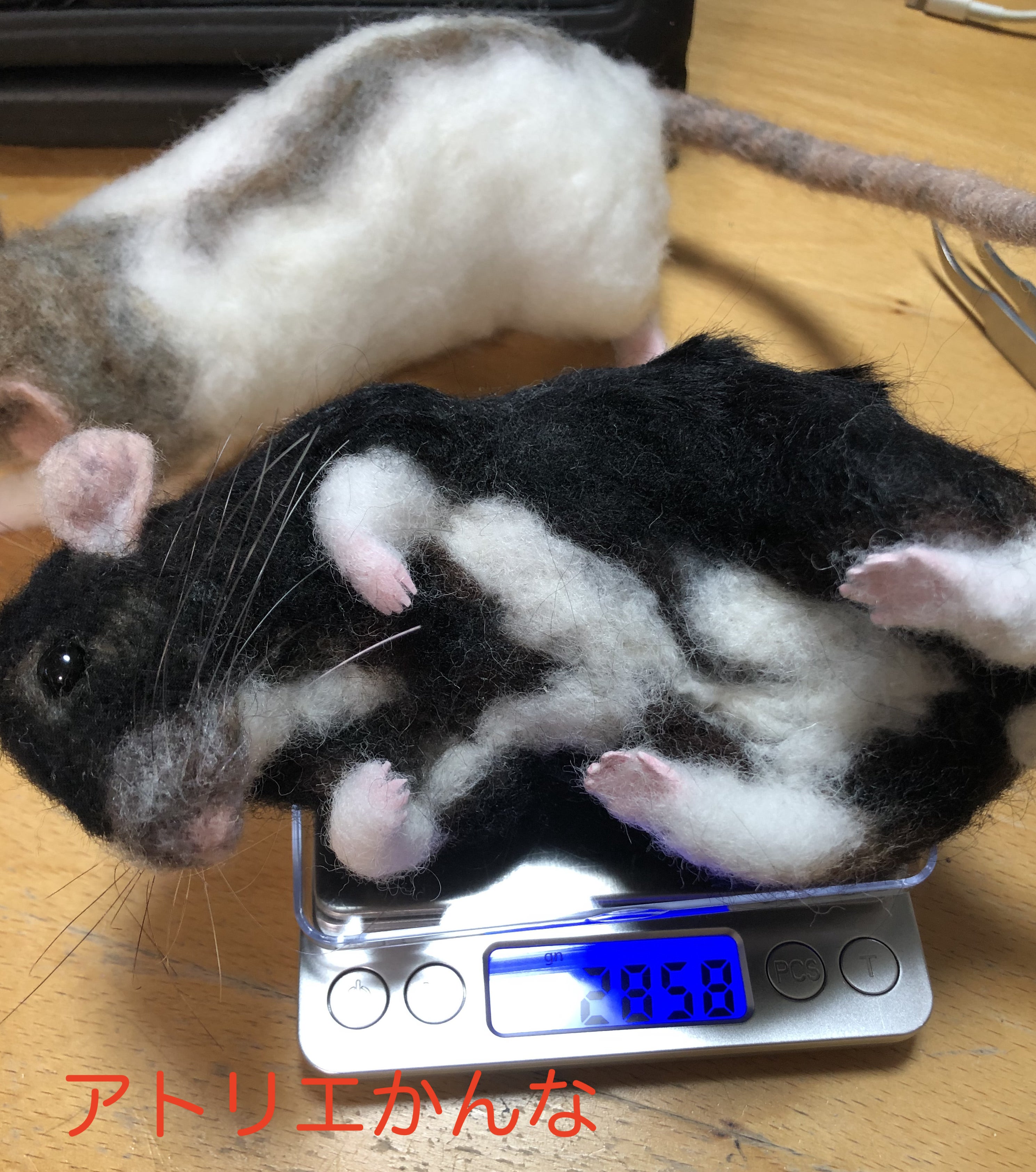 オーダー羊毛フェルト♥賢くて可愛くて何もかもわかっていたファンシー