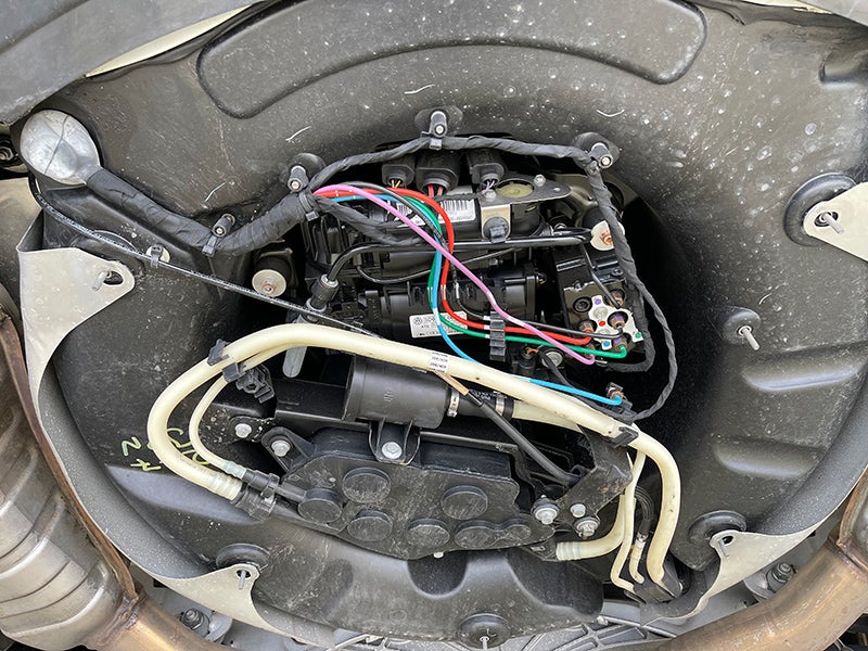 エアサス修理（ベントレー フライングスパー） | 男のアトリエ