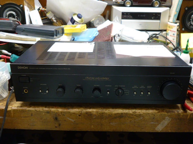 DENON PMA-390 プリメインアンプ修理の巻 | ラジオクロネコのブログ