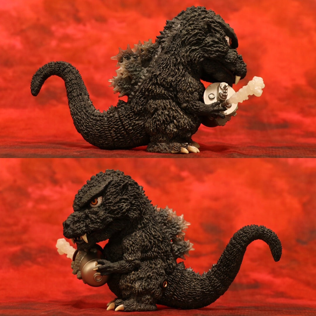 デフォリアル ゴジラ1984 発光バージョン 原点回帰の顔面凶器 | 日記