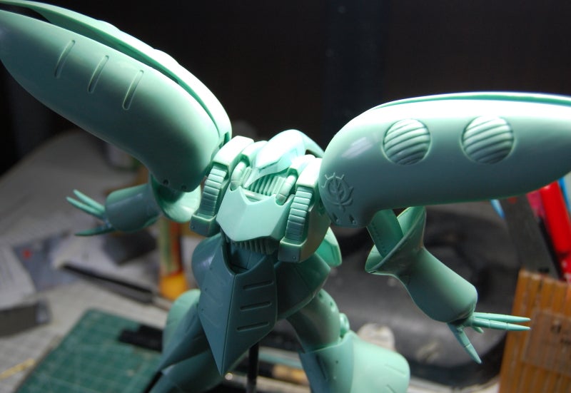 ボークス 1/144 キュベレイ 2体 製作中1 | オーソライズの模型製作記