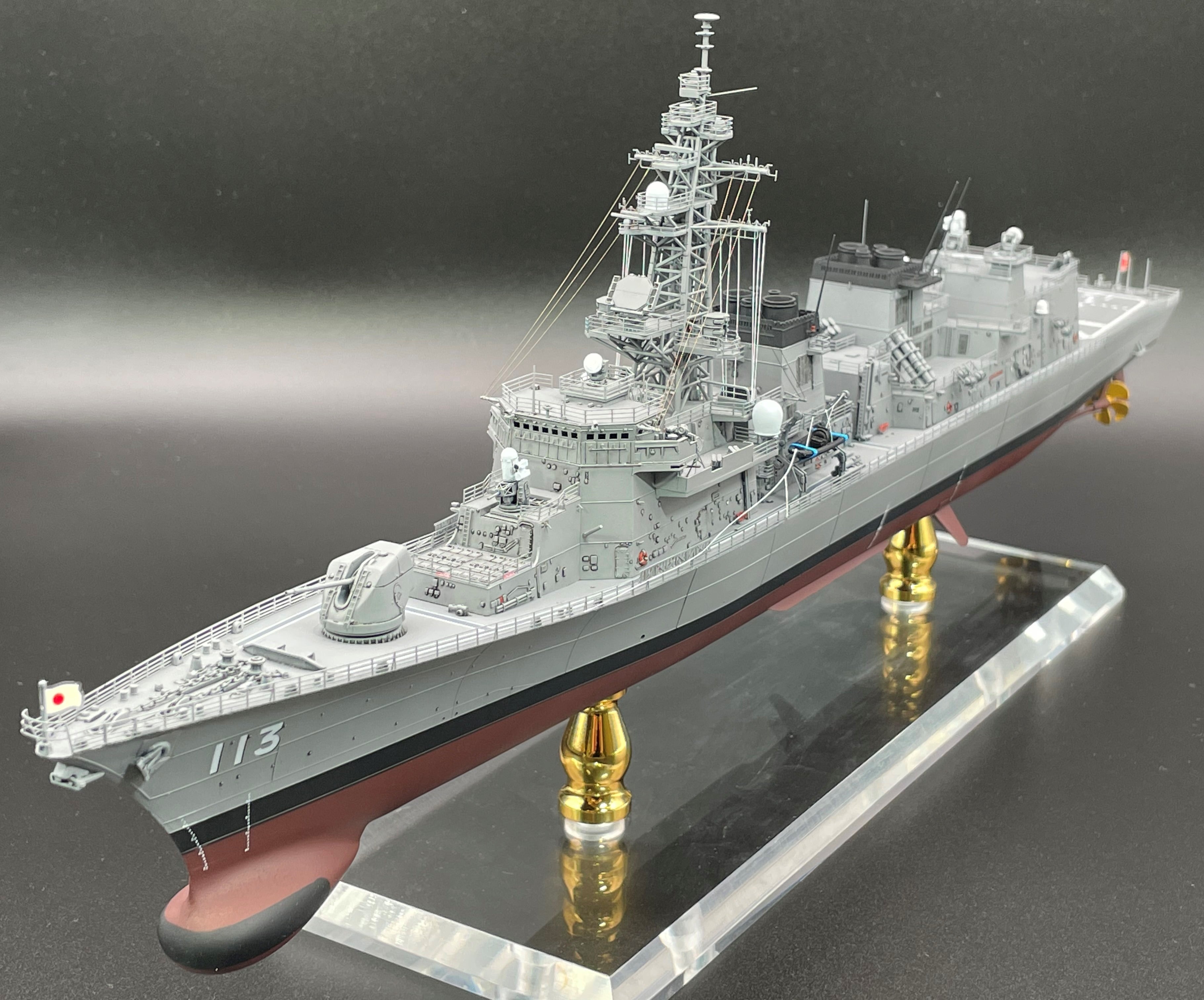 1/350 海上自衛隊 護衛艦さざなみ ロービジVer. 完成品 1/350 海上