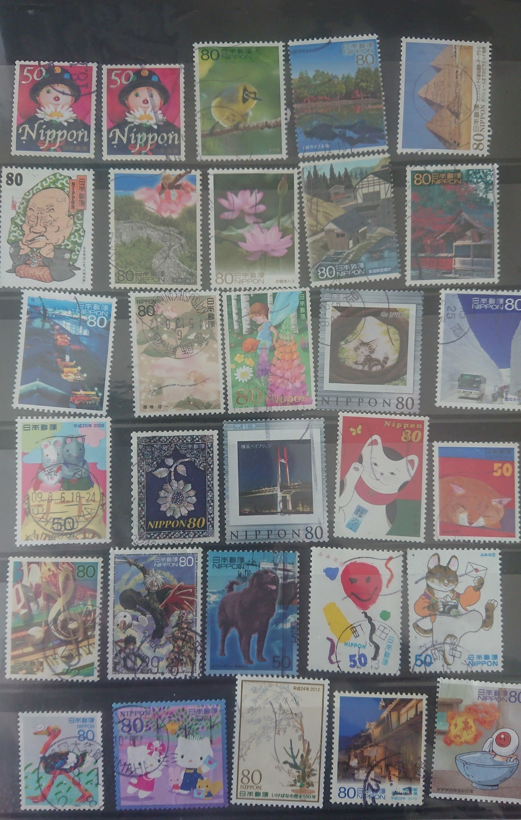 切手収集】使用済み切手の整理 | ビギナー切手収集家の日記