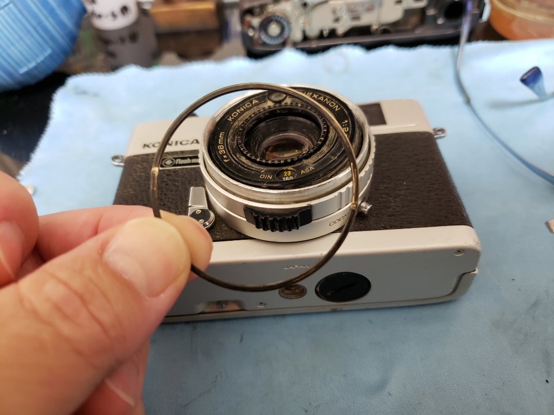 Konica C35 Flashmatic【整備編】 | MINOLTAのちLUMIX時々Canonな