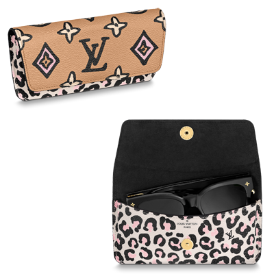 ルイ・ヴィトン「エテュイ・リュネット ウッディー」GI0660「ワイルド