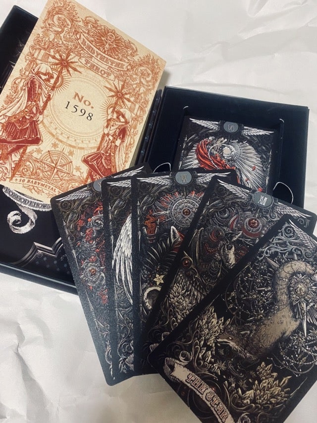 BABYMETAL TAROT CARDS到着！えらいカッコいい！！ | Upside Down Music 2