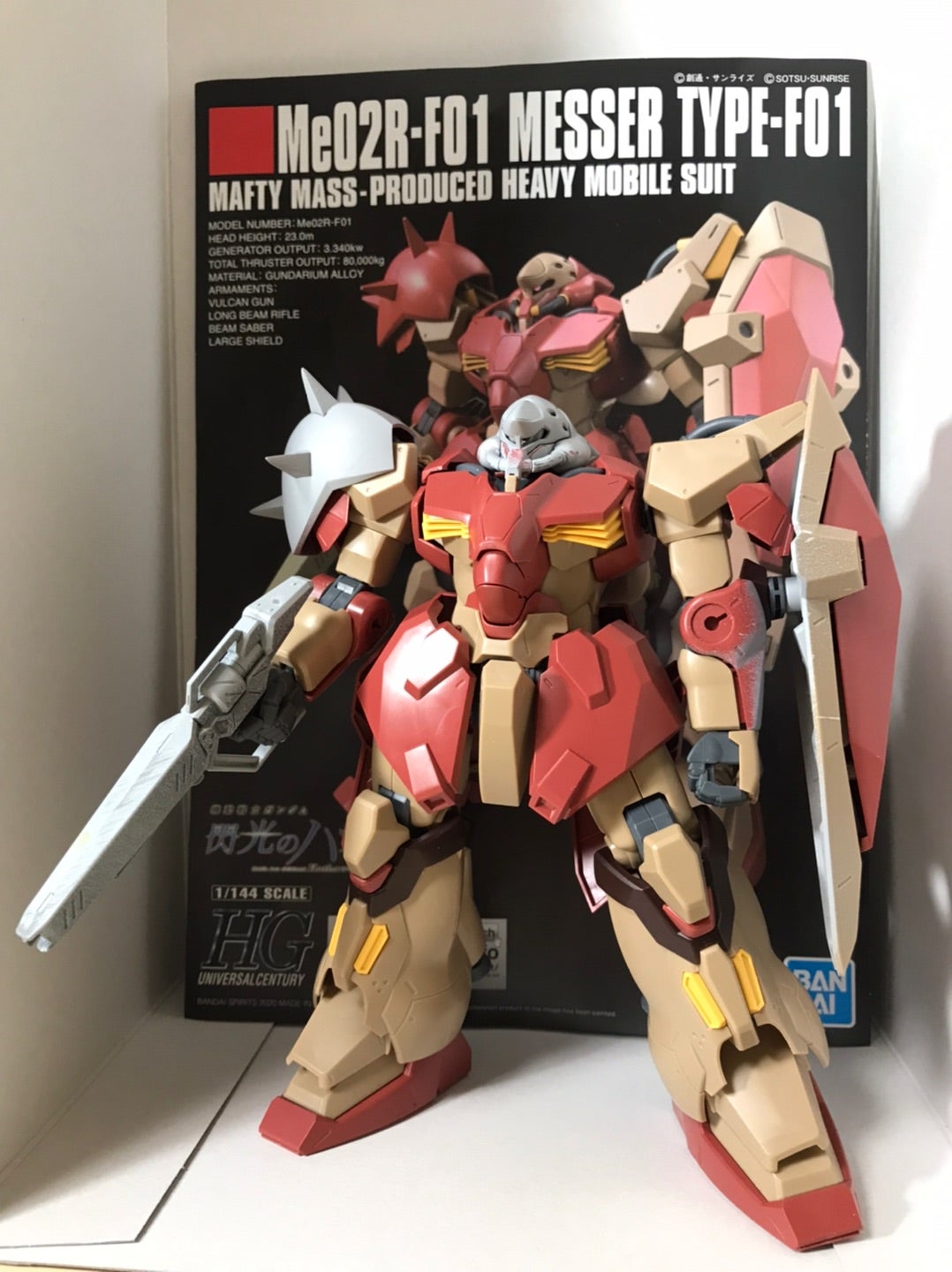 HGUC メッサー TYPE-F01 制作中 | ナイケルのホビーブログ