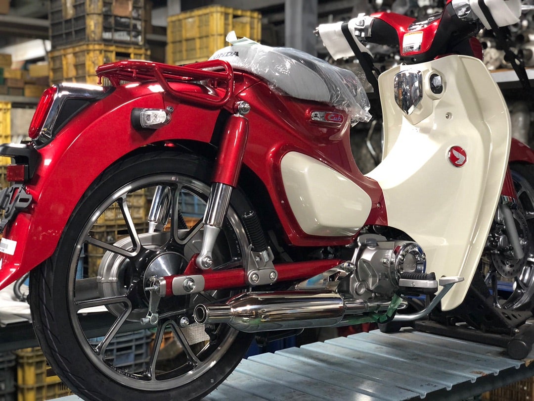 新型スーパーカブC125始めてます。 | BEAMS（ビームス） 開発ブログ