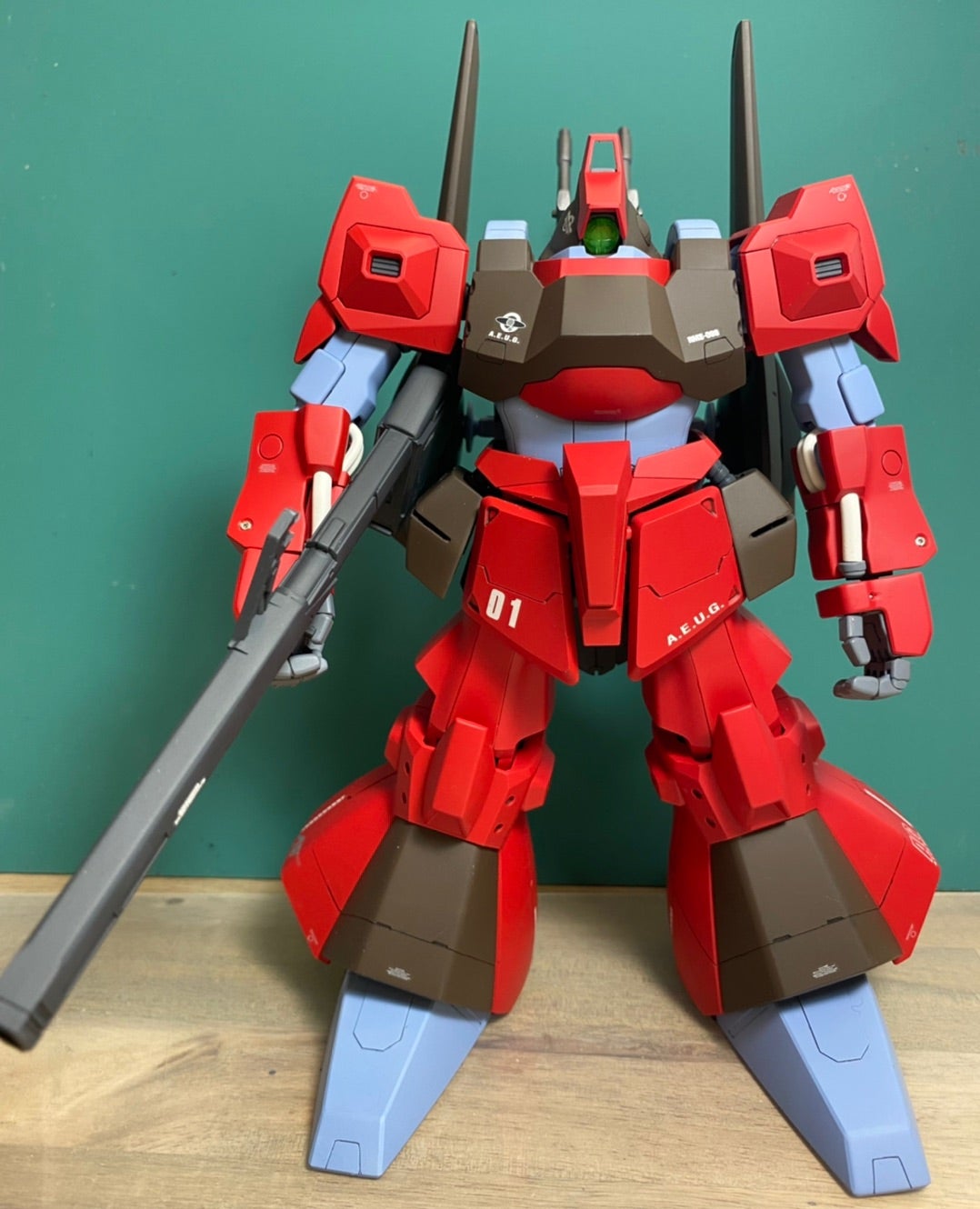MG リック・ディアス クワトロ機 制作2 完成！ | Chizunaの主に