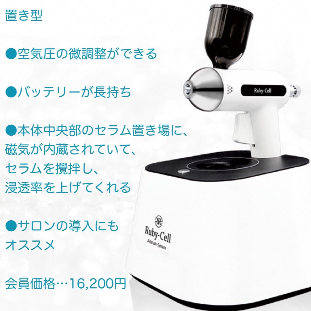 ルビーセル エアブラシの意味とは？あなたの将来のお肌は？ | NAILIST