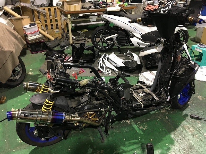 5型シグナスX 160ロンホイ | アディオのブログ