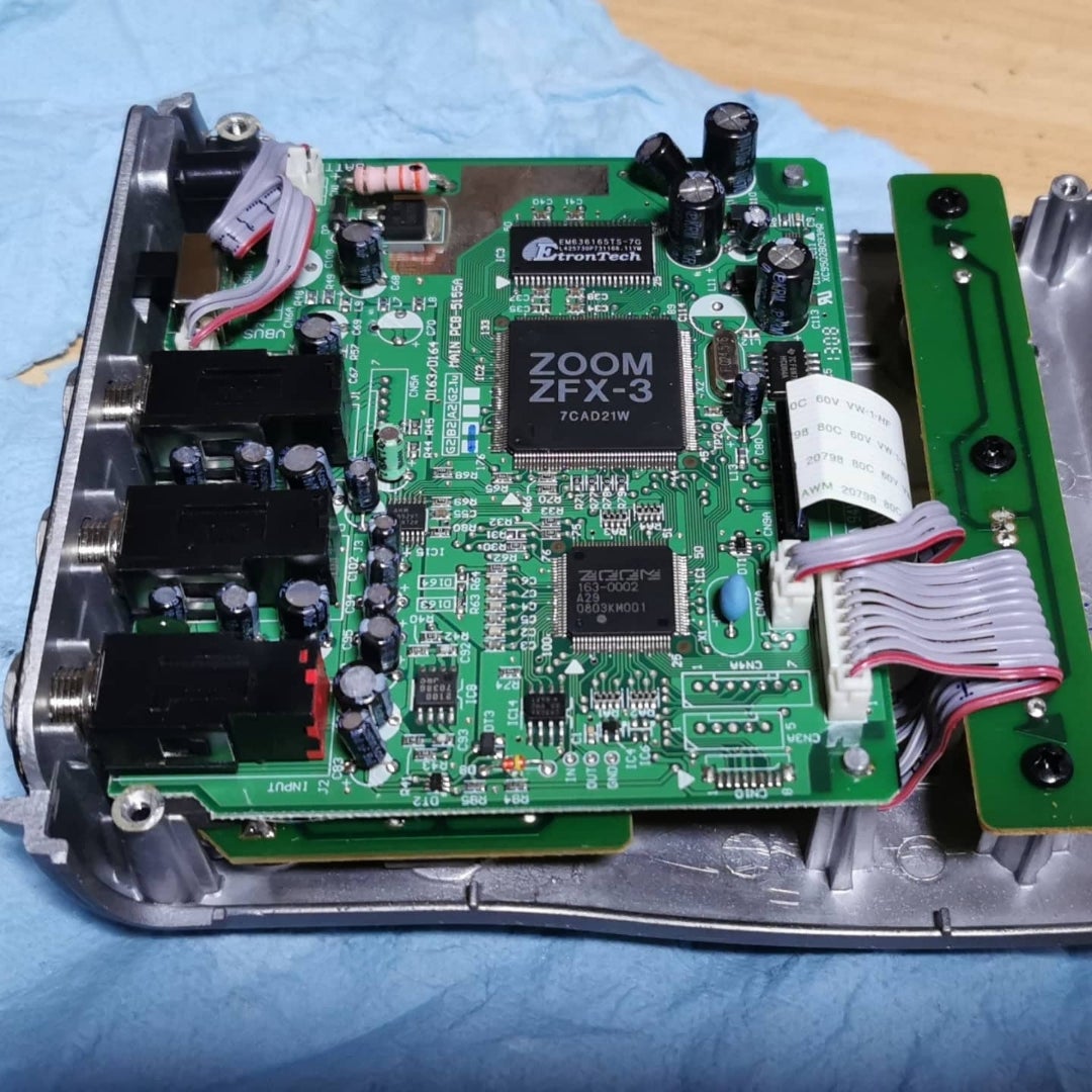 ZOOM G2G 修理！ | ほにゃららの地図