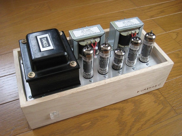 6BQ5(EL84)パラ・シングル・アンプ完成しました。とりあえず報告です