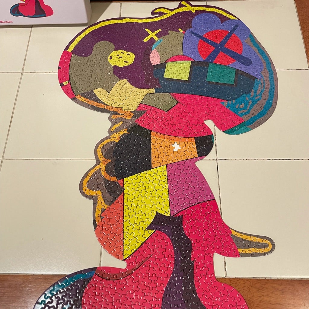 ついに。KAWS✖️スヌーピーパズル完成。 | Your Body, Your Life