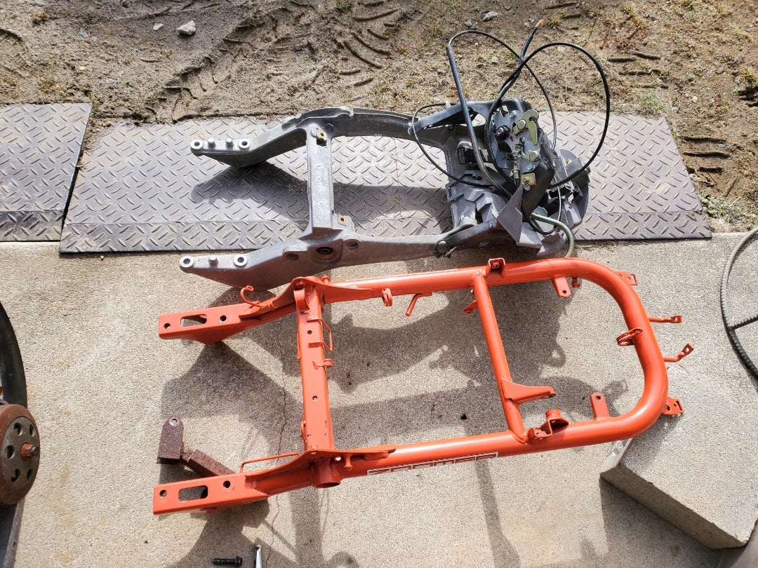 ズーマーフレーム加工 (￣ー￣) | Works Watanabeのブログ