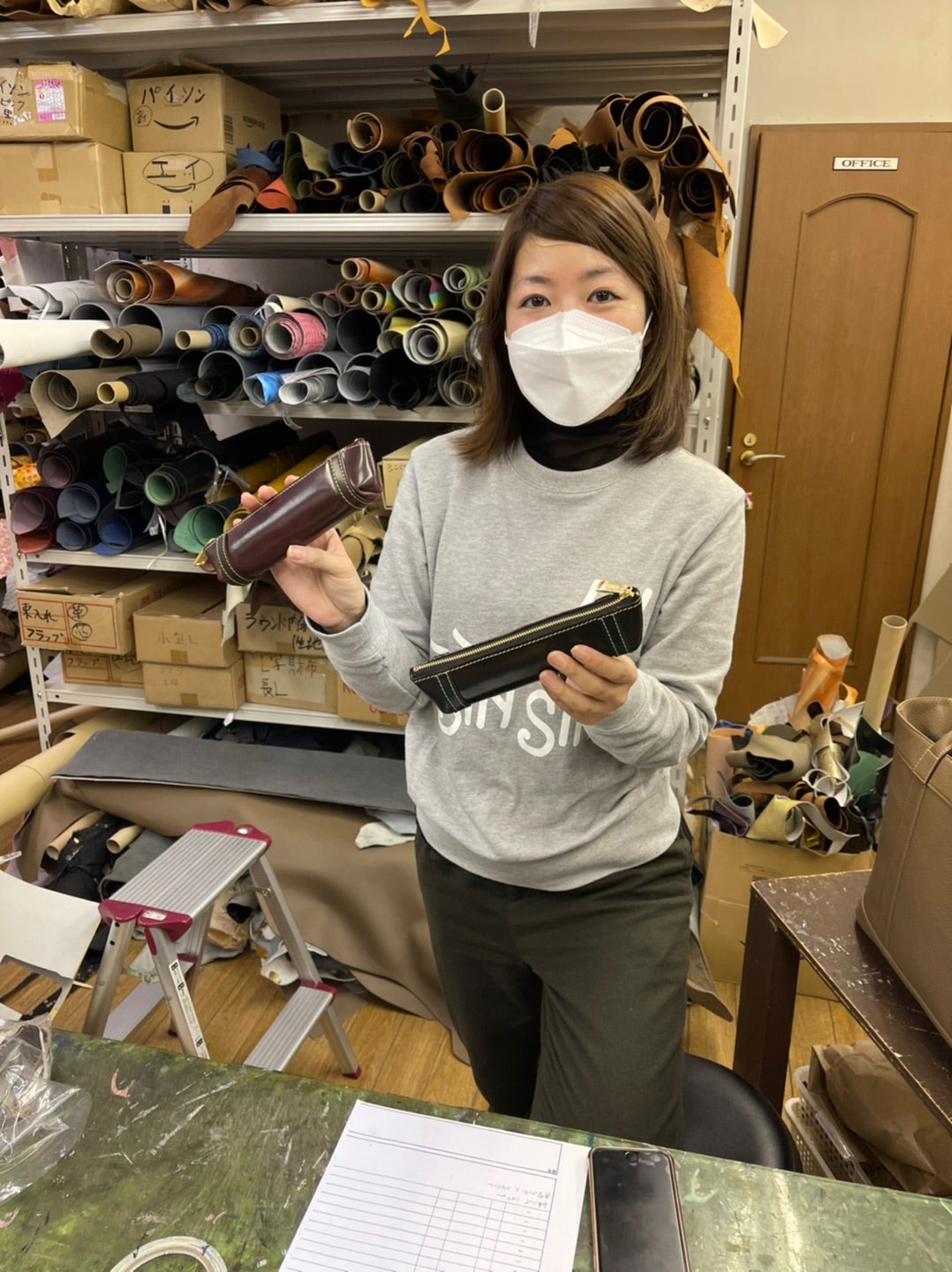 完成の市長バッグモデルバッグ♪ | 新進工房 仙入兄弟の職人日記